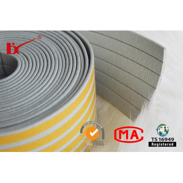 Flexible Adhesive Backed Foam Rubber Strip